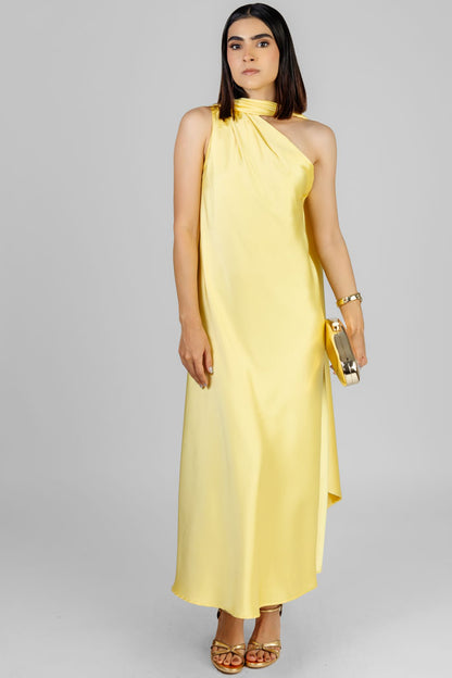 VESTIDO CUELLO CRUZADO