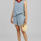 CONJUNTO DENIM CON BORDADOS