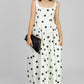 VESTIDO MIDI ESTAMPADO LUNARES