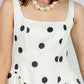 VESTIDO MIDI ESTAMPADO LUNARES