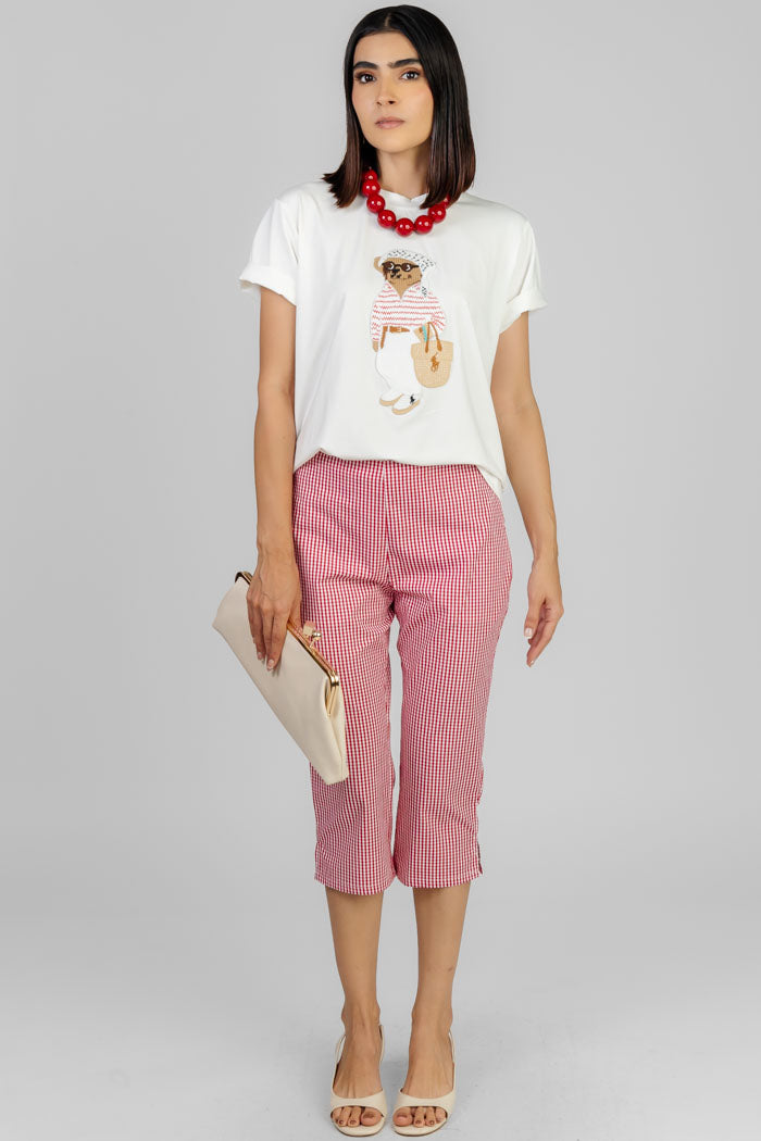 BLUSA ESTAMPADA OSO POLO