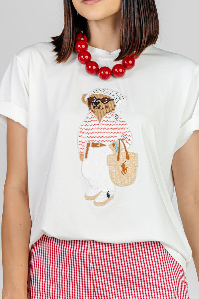 BLUSA ESTAMPADA OSO POLO