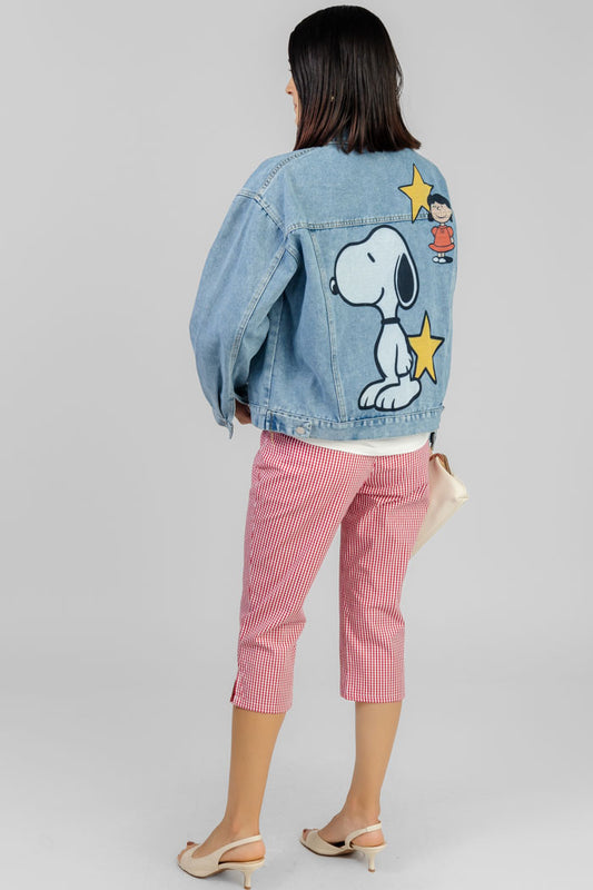 CHAQUETA DENIM CARTOON