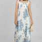 VESTIDO MIDI ESTAMPADO AZUL