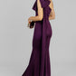 VESTIDO LARGO MORADO