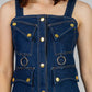 VESTIDO DENIM MIDI BOTONES