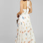 VESTIDO MIDI ESTAMPADO CONCHAS