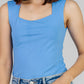 BLUSA BÁSICA CUELLO CUADRADO
