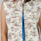 CHALECO ESTILO MILITAR FLORAL