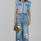 CONJUNTO DENIM CARTOON