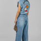 CONJUNTO DENIM CARTOON