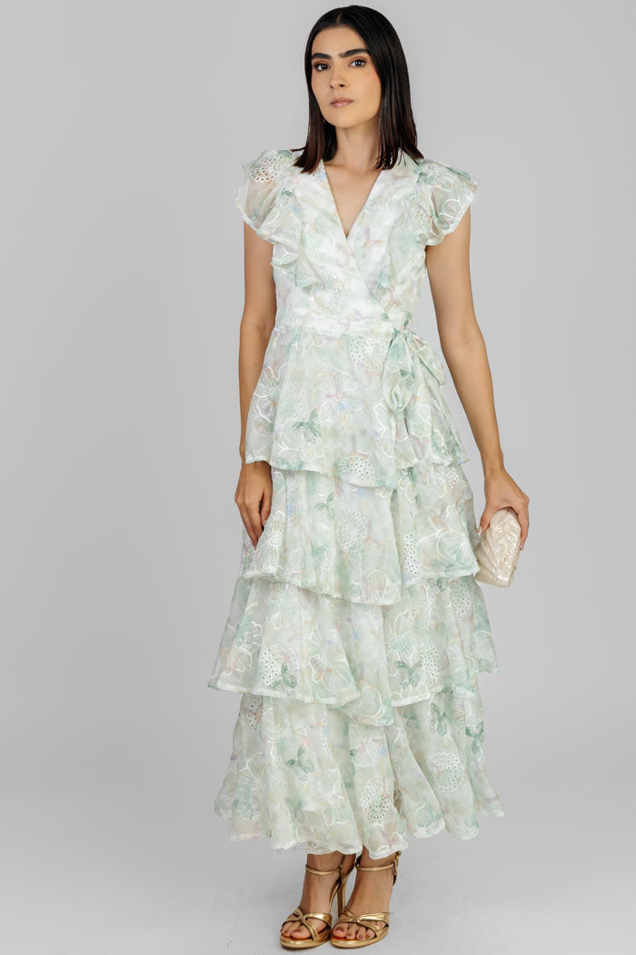 VESTIDO MIDI ESTAMPADO