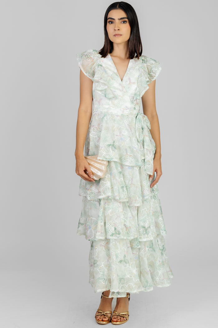 VESTIDO MIDI ESTAMPADO