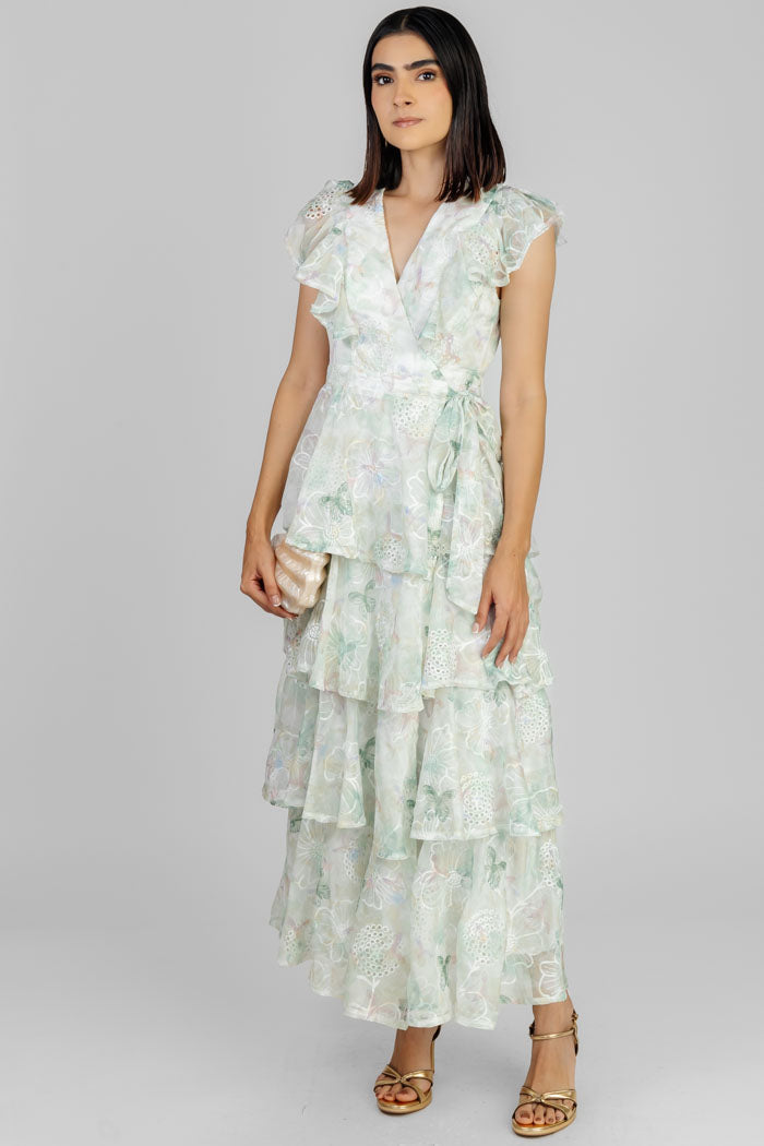 VESTIDO MIDI ESTAMPADO