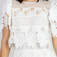 VESTIDO BLANCO EN ENCAJE