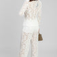 CONJUNTO DE ENCAJE BLANCO