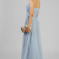 VESTIDO TUL DRAPEADO