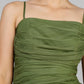 VESTIDO TUL DRAPEADO