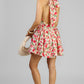 VESTIDO HALTER TULIPANES