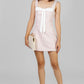 VESTIDO CORTO CON LAZO