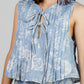 CONJUNTO DENIM ESTAMPADO FLORAL