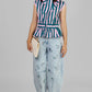 BLUSA PEPLUM RAYAS