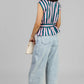 BLUSA PEPLUM RAYAS