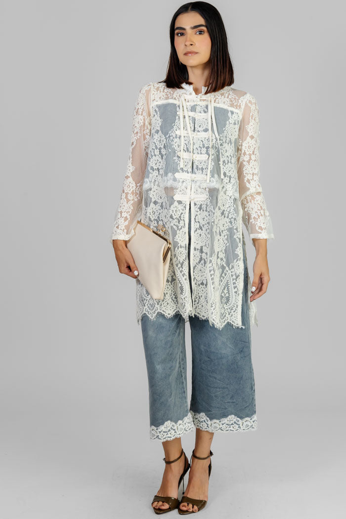 CONJUNTO ENCAJE VINTAGE CHIC