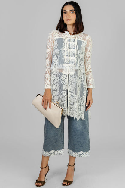 CONJUNTO ENCAJE VINTAGE CHIC