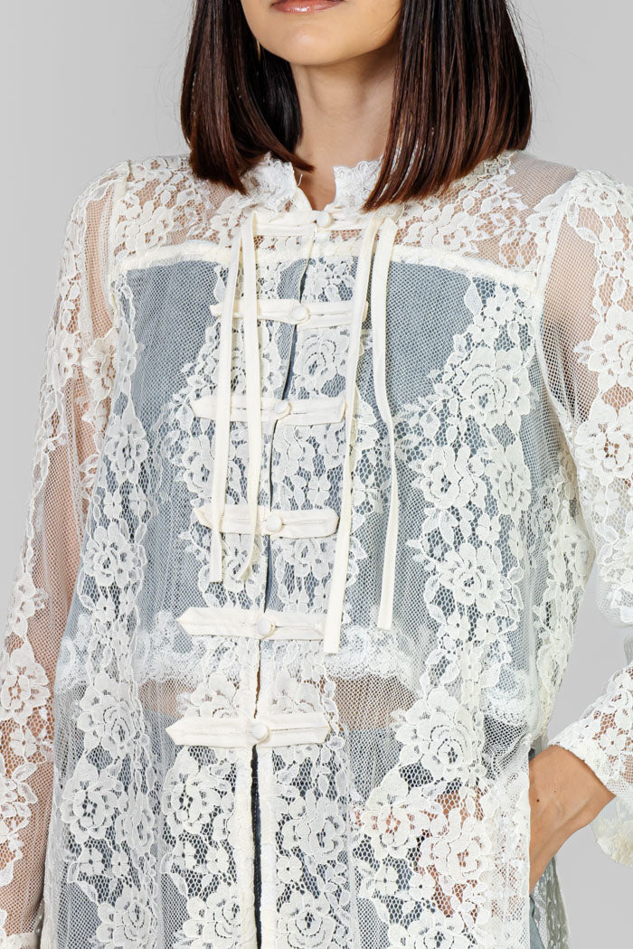 CONJUNTO ENCAJE VINTAGE CHIC
