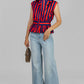 BLUSA PEPLUM RAYAS
