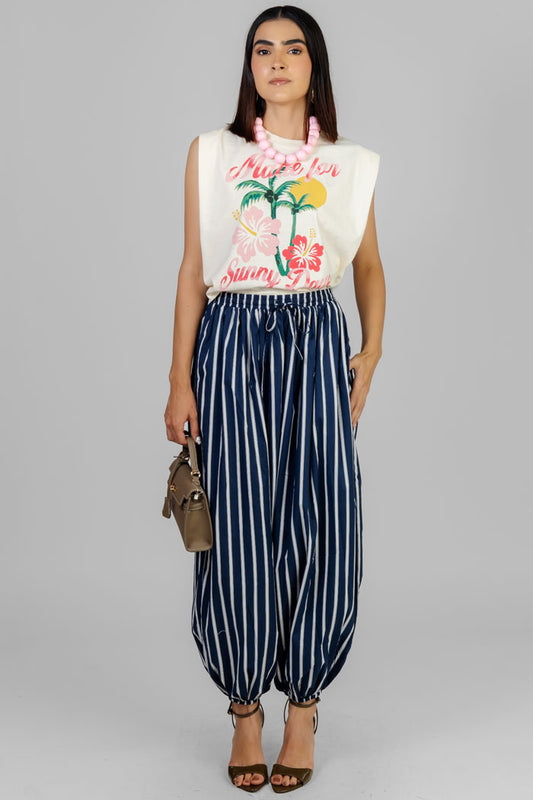 PANTALON A RAYAS ESTILO