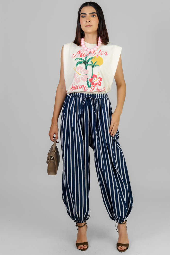PANTALON A RAYAS ESTILO
