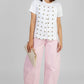 BLUSA BLANCA CON BOTONES