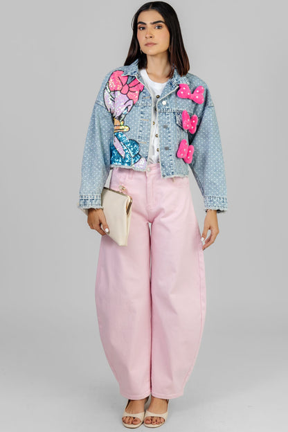PANTALON ROSA BOMBAY