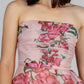 VESTIDO LARGO FLOREADO ESCOTE