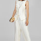 CONJUNTO BLANCO FLOREADO
