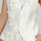 CONJUNTO BLANCO FLOREADO