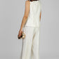 CONJUNTO BLANCO FLOREADO