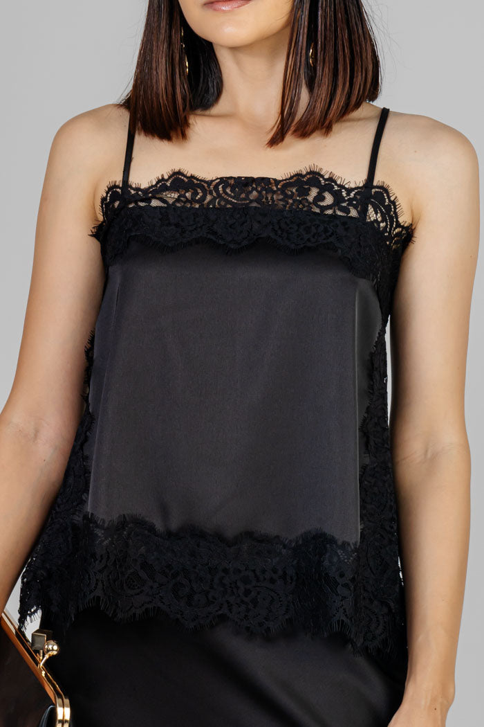 CONJUNTO SATÍN CON ENCAJE