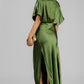 VESTIDO KIMONO SATINADO