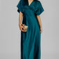 VESTIDO KIMONO SATINADO