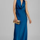 VESTIDO SATINADO HALTER LAZADA