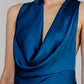 VESTIDO SATINADO HALTER LAZADA