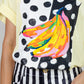 BLUSA AMARILLA ESTAMPADO ARTÍSTICO