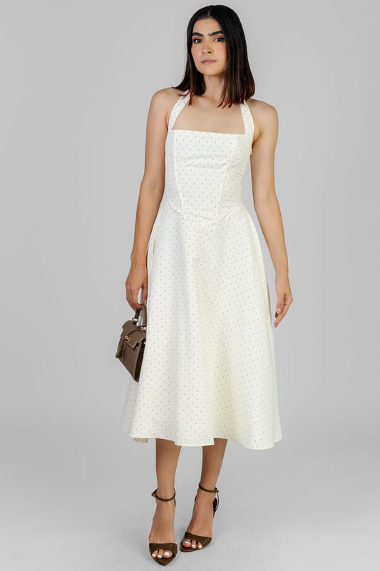 VESTIDO MIDI MINI LUNARES