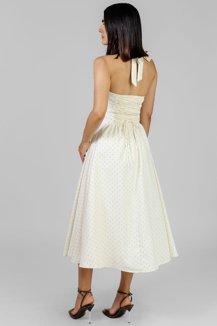 VESTIDO MIDI MINI LUNARES