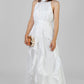 VESTIDO MAXI CON HOLANES
