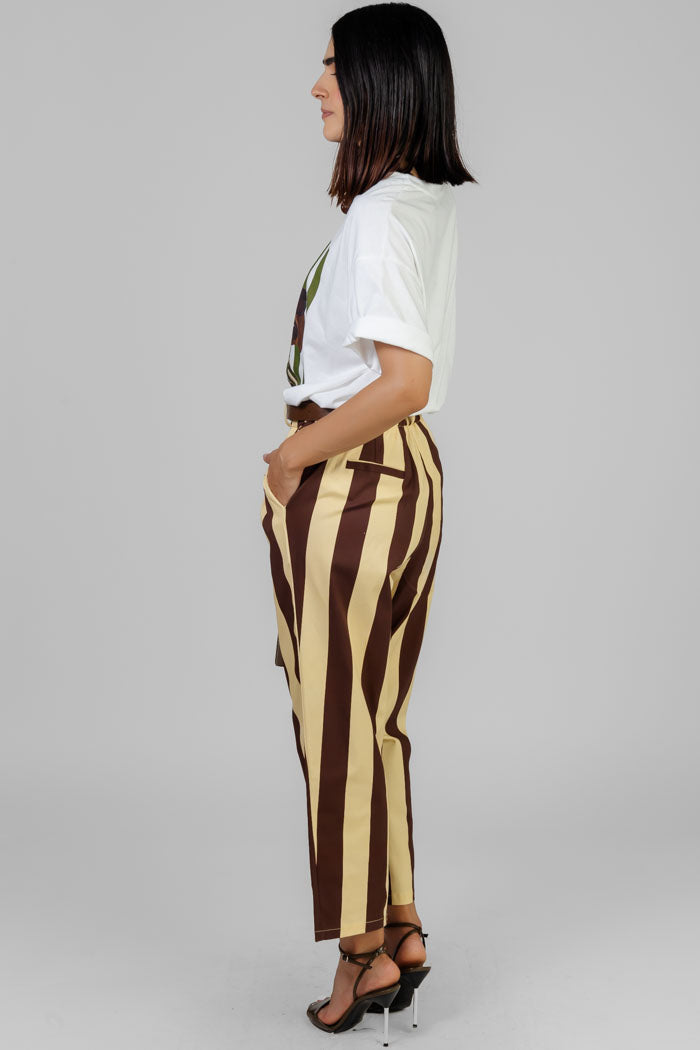 PANTALON A RAYAS CASUAL
