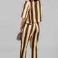 CONJUNTO RAYAS BICOLOR